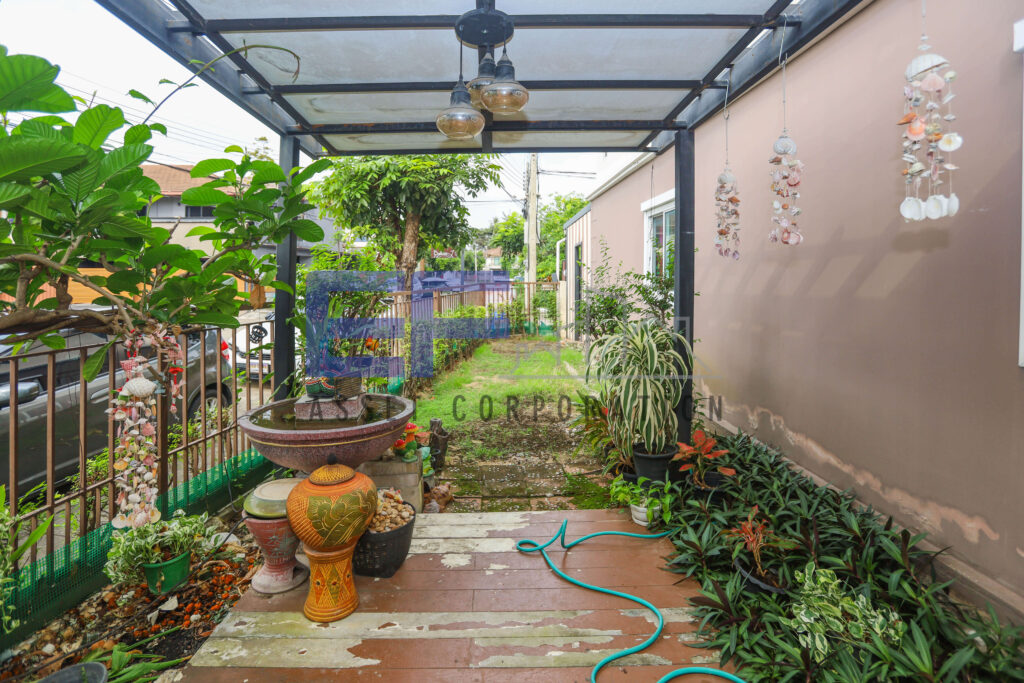 ขายทาวน์เฮ้าส์ พฤกษาวิลล์42 เทอดไท กัลปพฤกษ์ หลังมุม ถนนเมน