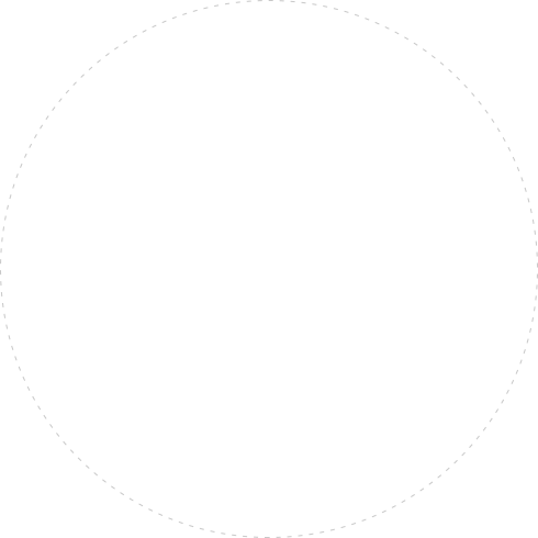 dashed circle